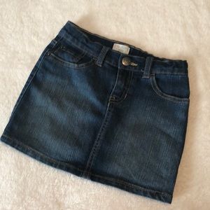 Girls denim skirt